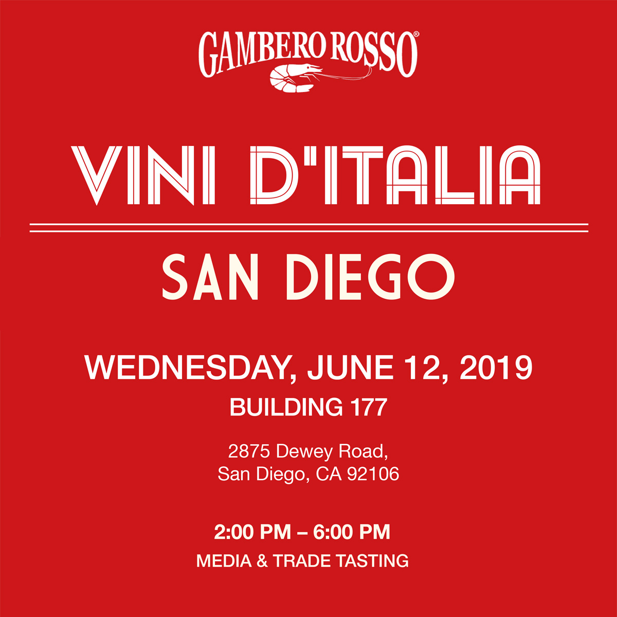 San Diego Vini d'Italia Marotti Campi Lacrima e Verdicchio